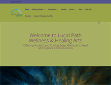 Tablet Screenshot of lucidpathwellness.com